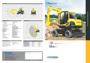 Minikotrók Hyundai R 55 W 7