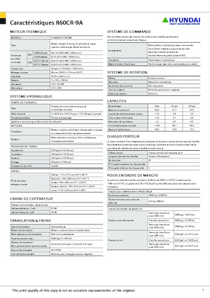 Minikotrók Hyundai R60CR-9A