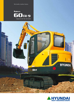 Minikotrók Hyundai R 60 CR-9