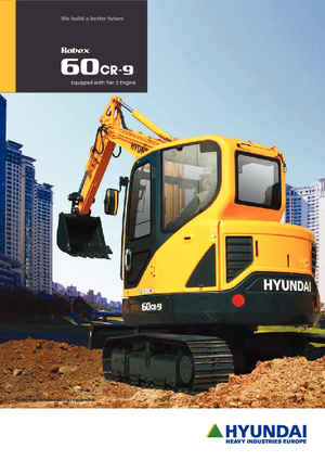 Minikotrók Hyundai R 60 CR-9