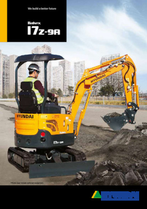 Minikotrók Hyundai R17Z-9A