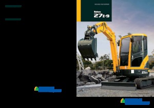 Minikotrók Hyundai R27Z-9