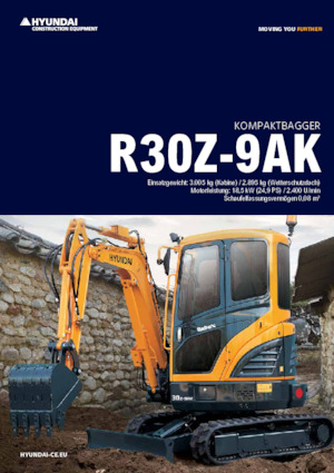 Minikotrók Hyundai R30Z-9AK