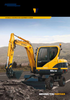 Minikotrók Hyundai R55W-9A