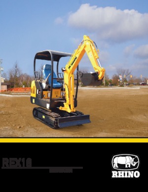 Minikotrók RHINO REX18