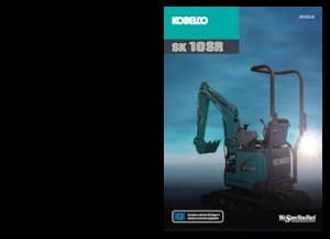 Minikotrók Kobelco SK 10 SR 2E