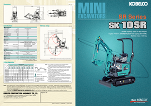 Minikotrók Kobelco SK 10 SR 2