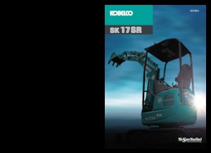 Minikotrók Kobelco SK 17 SR 5