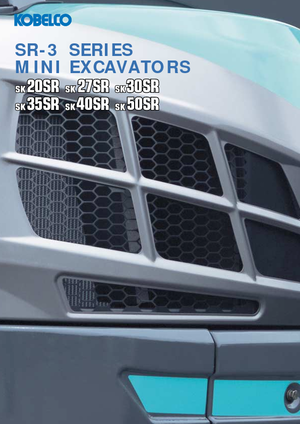 Minikotrók Kobelco SK 35 SR 5