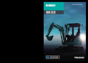 Minikotrók Kobelco SK 22 1E