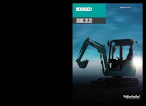 Minikotrók Kobelco SK 22