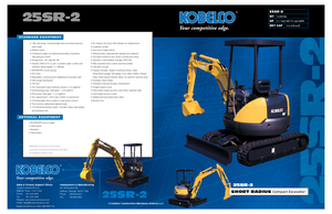 Minikotrók Kobelco SK 25 SR 2