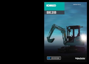 Minikotrók Kobelco SK 26 1E 
