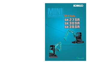 Minikotrók Kobelco SK 35 SR 5