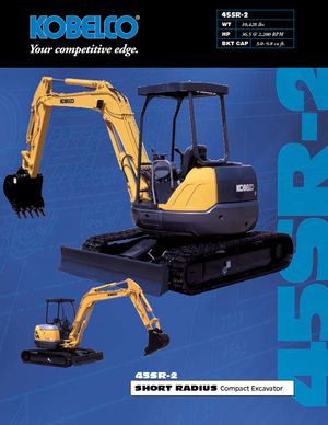 Minikotrók Kobelco SK 45 SR 2