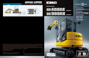 Minikotrók Kobelco SK 45 SRX 7