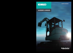Minikotrók Kobelco SK 55 SRX 6