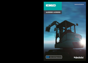 Minikotrók Kobelco SK 55 SRX 6E