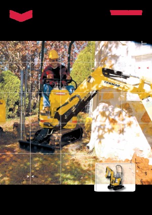 Minikotrók Yanmar SV 08-1 AS