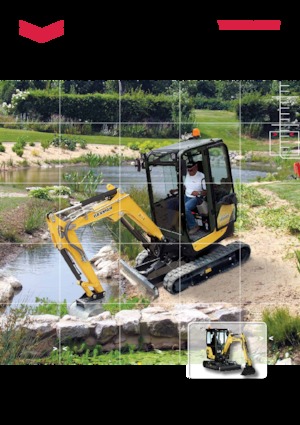 Minikotrók Yanmar SV 22 CR