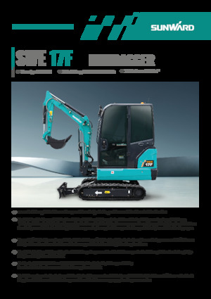 Minikotrók Sunward SWE17F