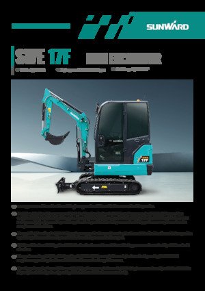 Minikotrók Sunward SWE17F