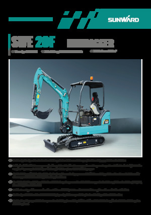 Minikotrók Sunward SWE20F 