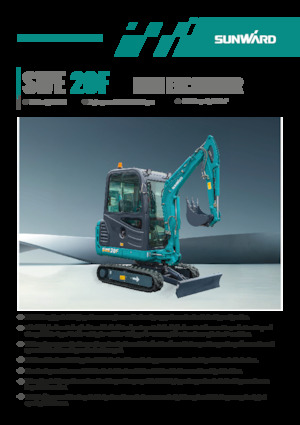 Minikotrók Sunward SWE20F 