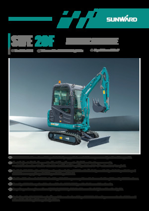 Minikotrók Sunward SWE20F 