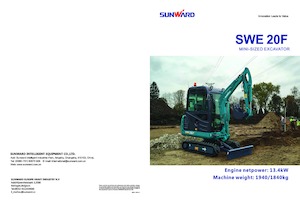 Minikotrók Sunward SWE20F