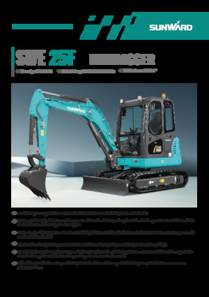 Minikotrók Sunward SWE25F