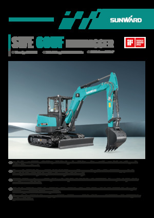 Minikotrók Sunward SWE60UF