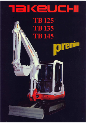 Minikotrók Takeuchi TB 145