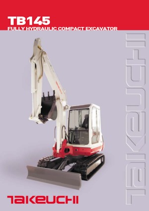 Minikotrók Takeuchi TB 145