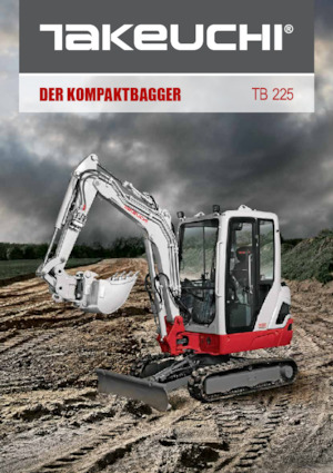 Minikotrók Takeuchi TB 225