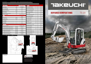 Minikotrók Takeuchi TB 225
