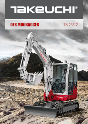 Minikotrók Takeuchi TB 235-2