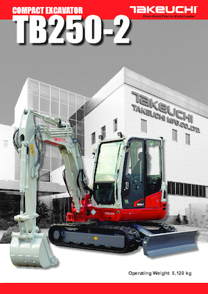 Minikotrók Takeuchi TB 250-2