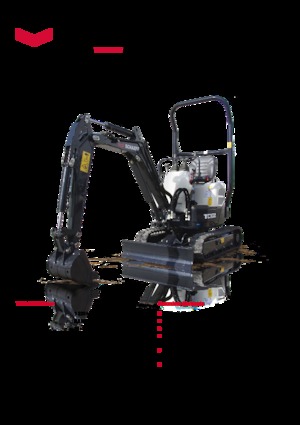 Minikotrók Schaeff TC 10 Z