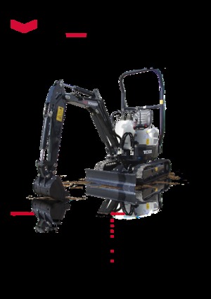 Minikotrók Schaeff TC 10 Z