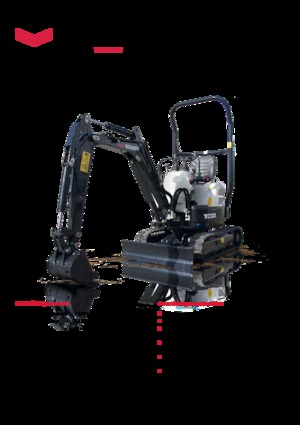 Minikotrók Schaeff TC 10 Z