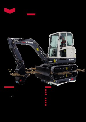 Minikotrók Schaeff TC 25