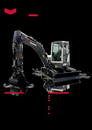 Minikotrók Schaeff TC 60