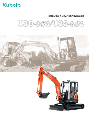Minikotrók Kubota U30-3α2 GL