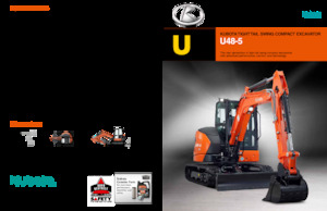 Minikotrók Kubota U48-5