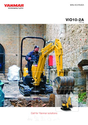 Minikotrók Yanmar VIO 10-2 A