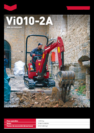 Minikotrók Yanmar ViO10-2A 