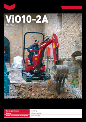 Minikotrók Yanmar ViO10-2A 