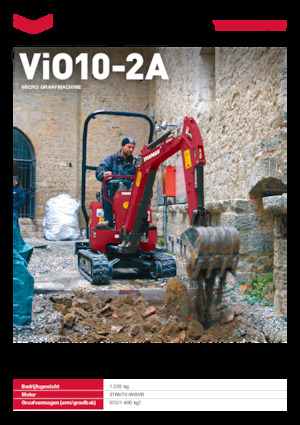 Minikotrók Yanmar ViO10-2A 