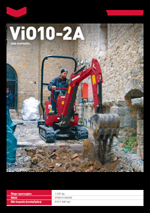Minikotrók Yanmar ViO10-2A 